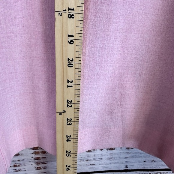 Vintage Pink Blouse 20 Embroidered Flowers Maximalist Coastal Grandma Cottage - Picture 5 of 13